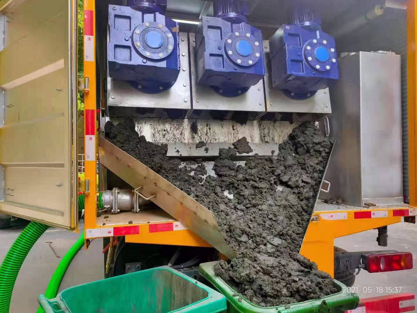 黄平化粪池清掏城市维护站-泥浆净化干湿分离处理